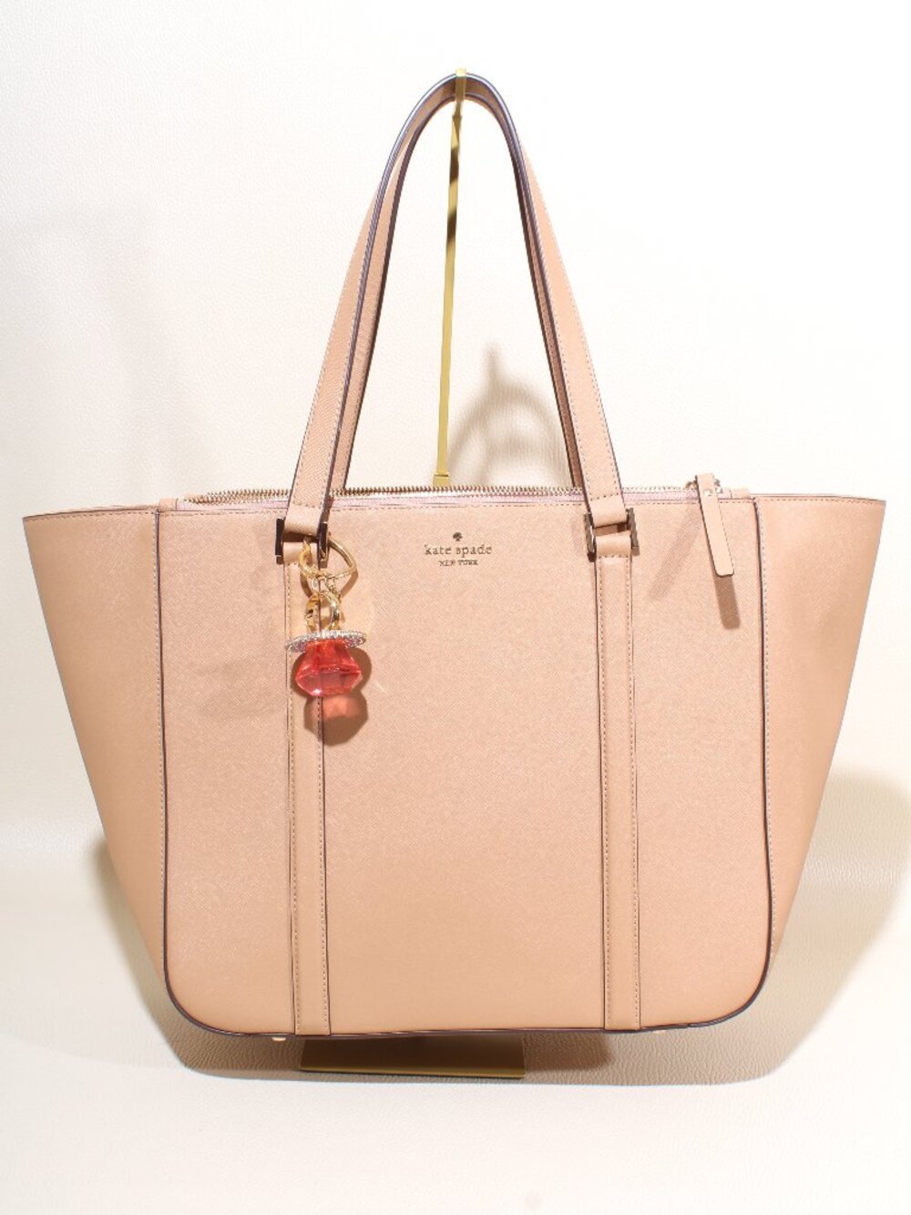 Kate Spade Briar Newbury Lane X Large Tote Blush Pink Saffiano Leather WKRU7109
